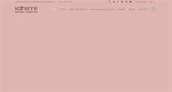 Desktop Screenshot of katherinecosmetics.com